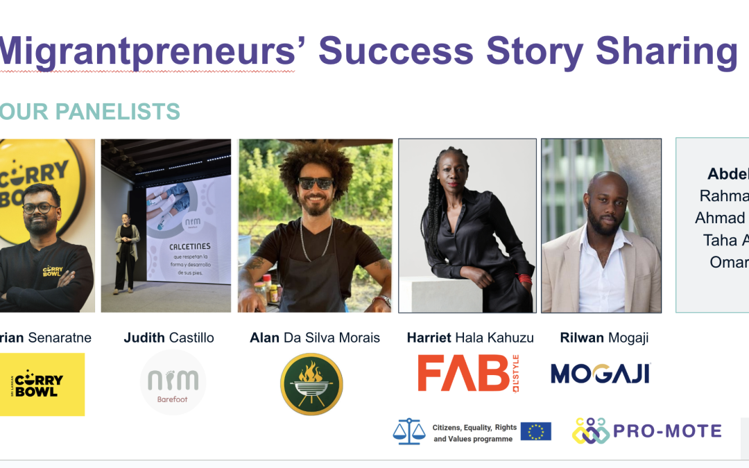 Migrantpreneurs’ Success Story Sharing: Celebrating Entrepreneurial Spirit Across Borders